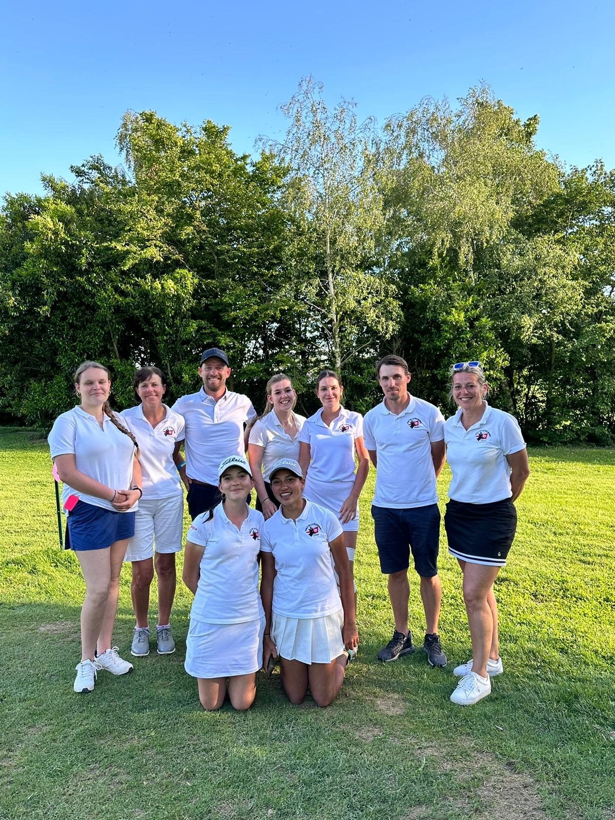 Cliquez-ici, résultat du Championnat de France Dames par équipe, 3ème division